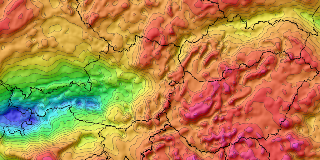 ilustračný obrázok - AlpArray mapa