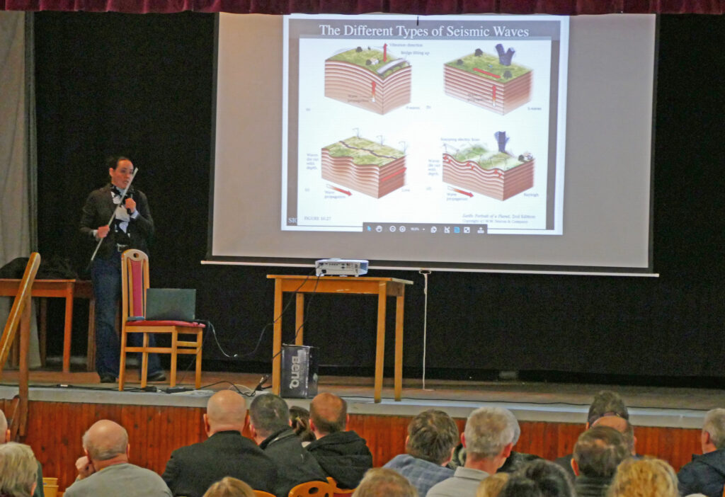 Prednáška o zemetrasení v Dobrej Vode