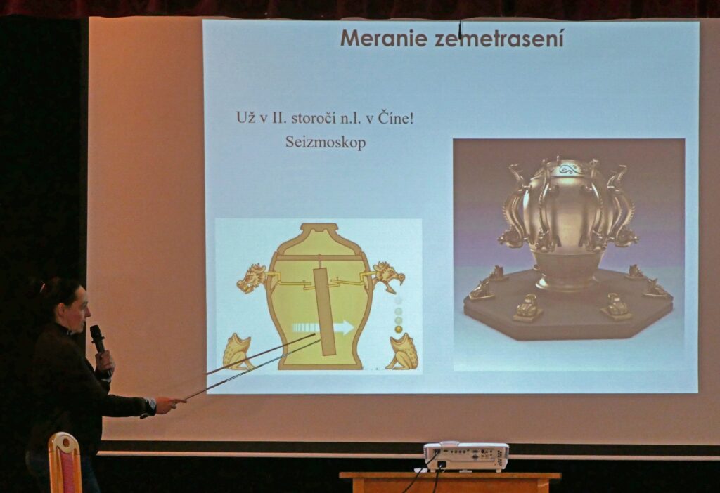 Prednáška o zemetrasení v Dobrej Vode