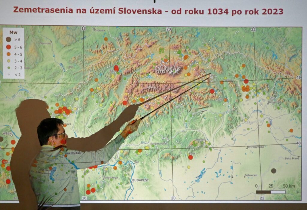 Prednáška o zemetrasení v Dobrej Vode