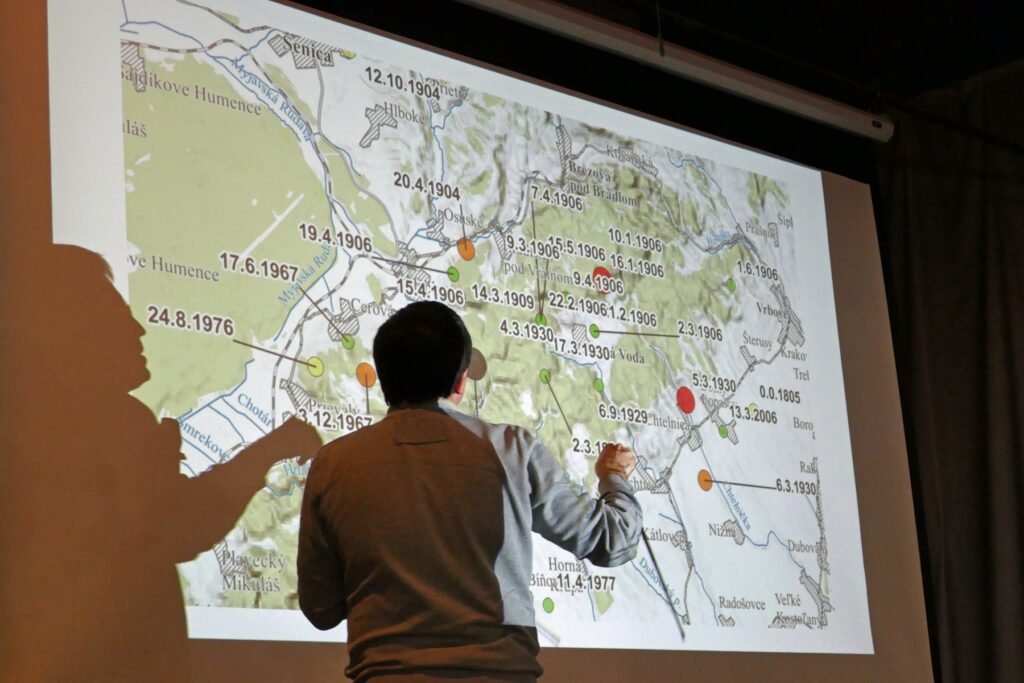 Prednáška o zemetrasení v Dobrej Vode
