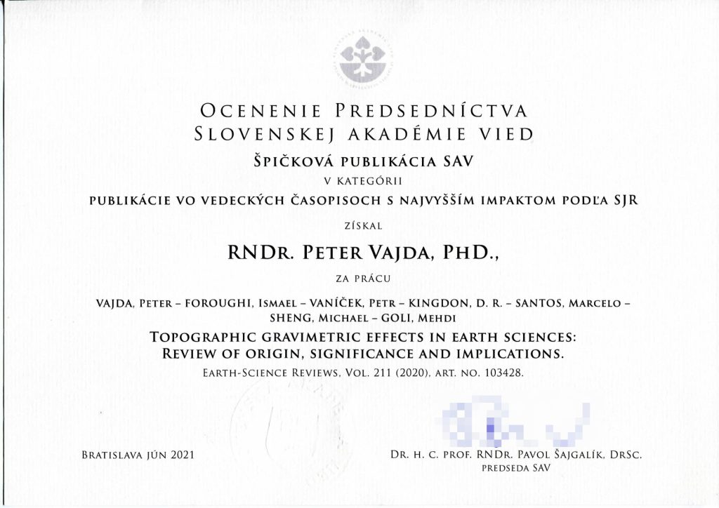 Diplom Peter Vajda